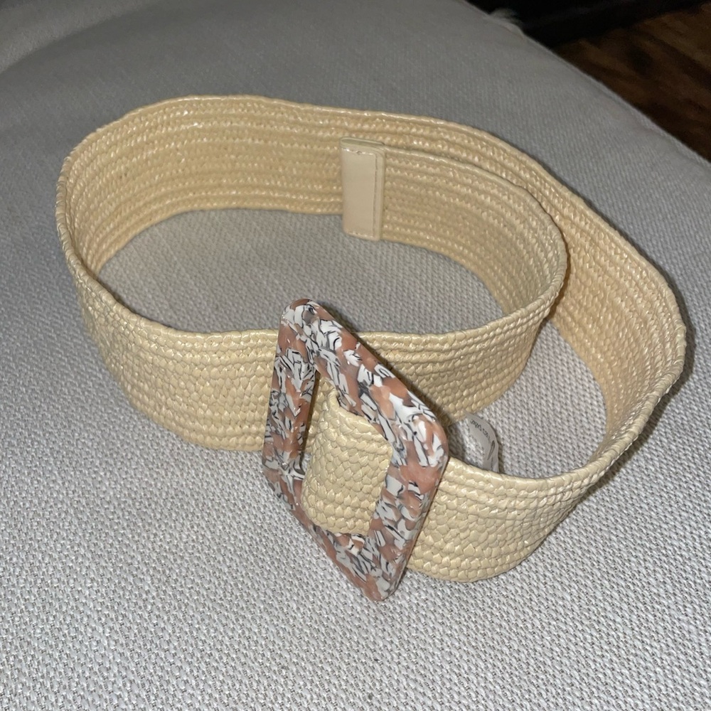 Anthropologie Rattan Belt, xs/s, new